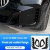 For BMW X5 G05 M Sport LCI -2025 Front Bumper Fog Light Frame Cover Car Fog Lamp Body Kit Splitter Cover Grille Sticker