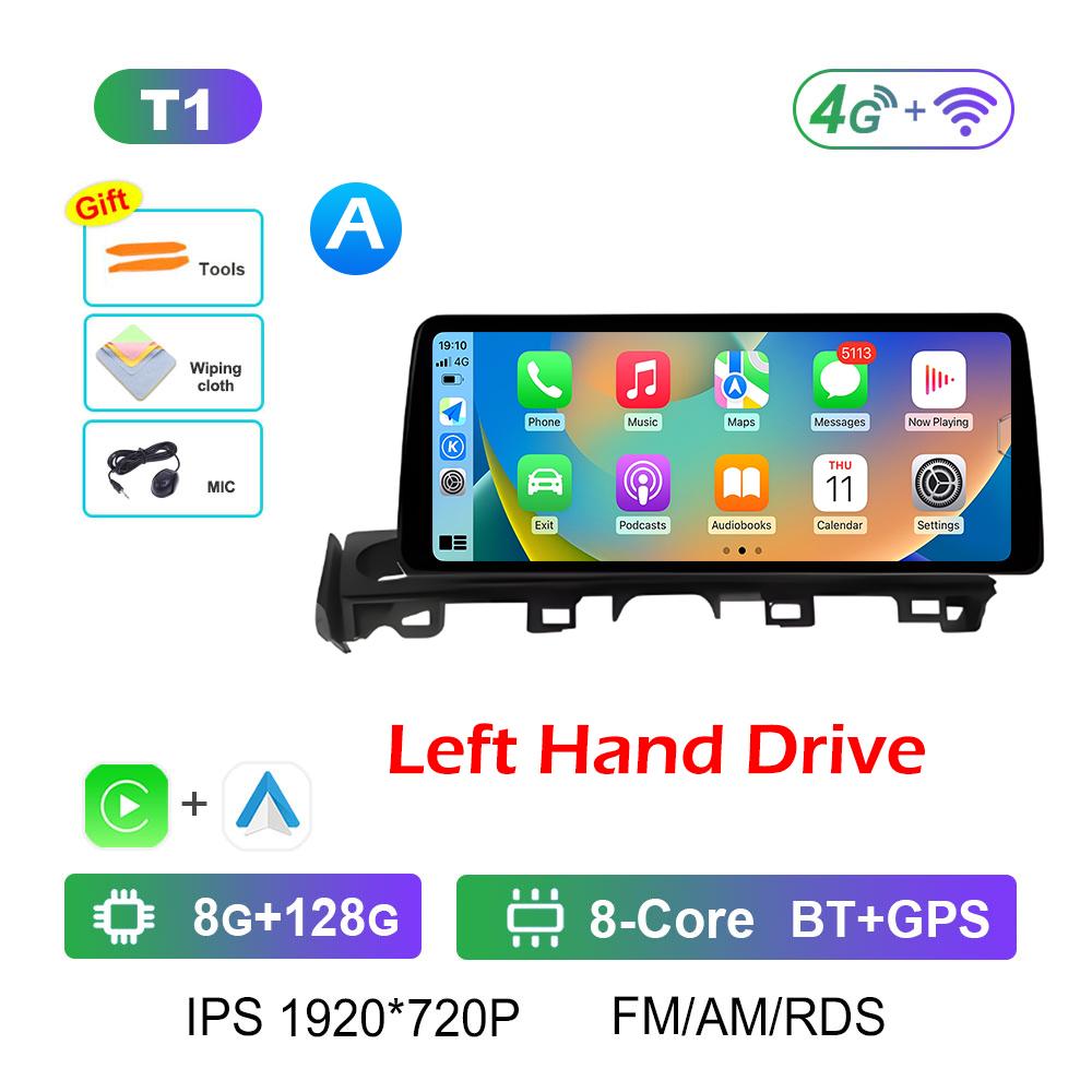 For Mazda ATENZA 2017 2018 - 2019 Wireless Carplay Android Intelligent System Bluetooth 12.3 Inch Touch Screen Accessories WIFI
