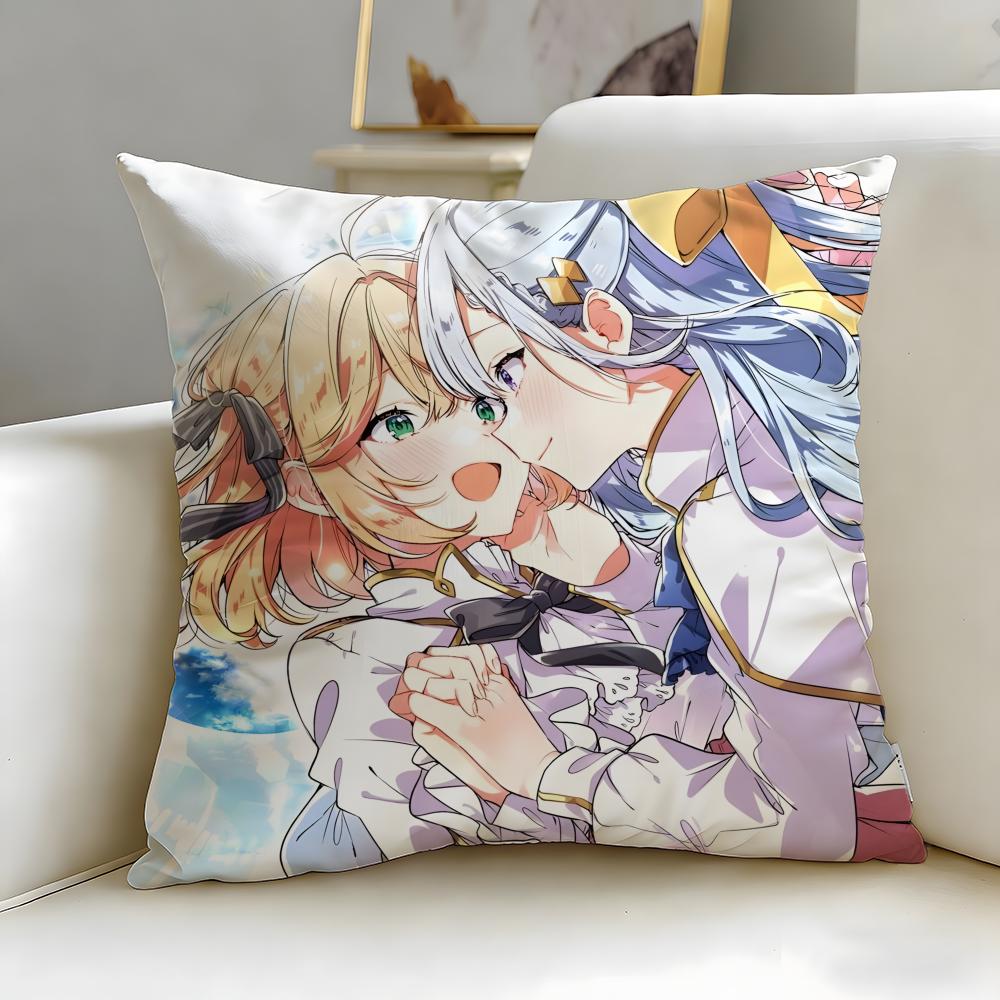 The Magical Revolution of the Reincarnated Princess Cushion Cover Soft  EasyWash Pillow Case  Versatile for Couch Bed Travel