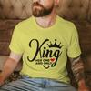 King Queen Hisher One And Only Print T Shirt Valentines Day Gifts Shirts Unisex Unisex King Queen Crown Couple Matching Tshirts