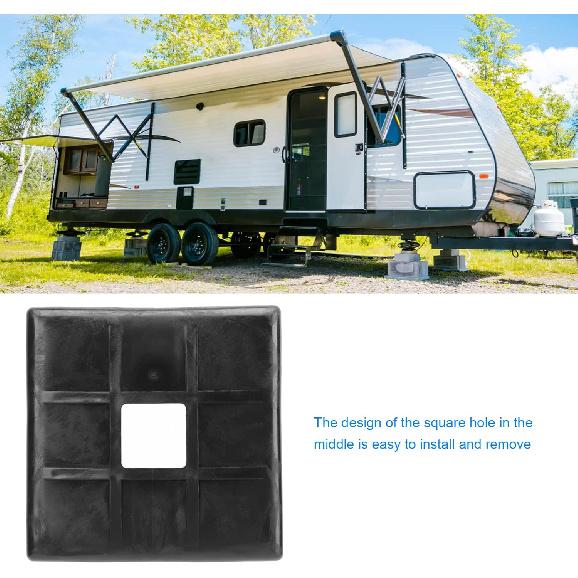 Wohnmobil Stoßstangenendkappe, 2er-Pack 4 Zoll Wohnmobil Abwasser Wohnmobil Abwasserdeckel Wohnmobil Stoßstangenkappen Wohnmobil Stoßstangenstopfen Endschutzabdeckung für Reise, Anhänger