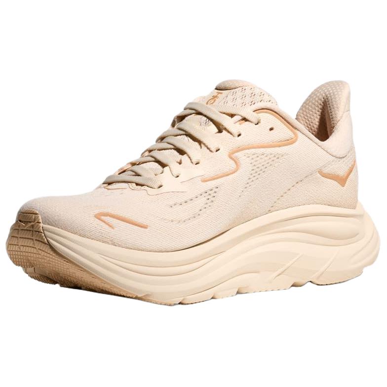 HOKA Clifton 10 Vanilla Birch Women Sneakers Cream 1162031-VCH