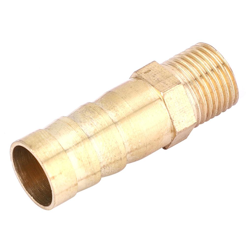 5pcs G1Celsius8 Male Thread Barb Connector Brass Pipe Fitting Connector Joint for Gas Liquid