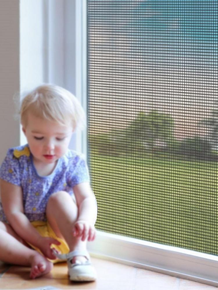 Fenstergitter Ersatz - DIY Fiberglas Gittergewebe - Langlebig Nicht Leicht zu Reißen Gitter für Fenster Türen Gittergewebe