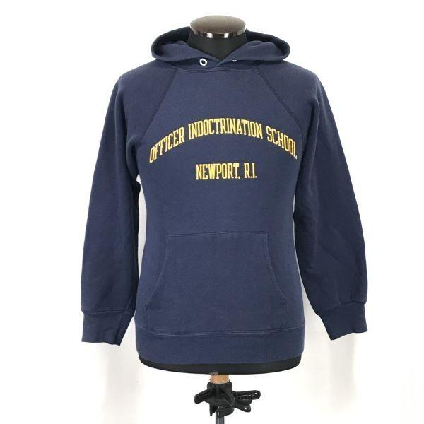 

80s Late Tricolor Tag / USA Vintage / Champion / Pullover Hoodie / Reverse Weave [Men s S / Navy] Tops / Parker