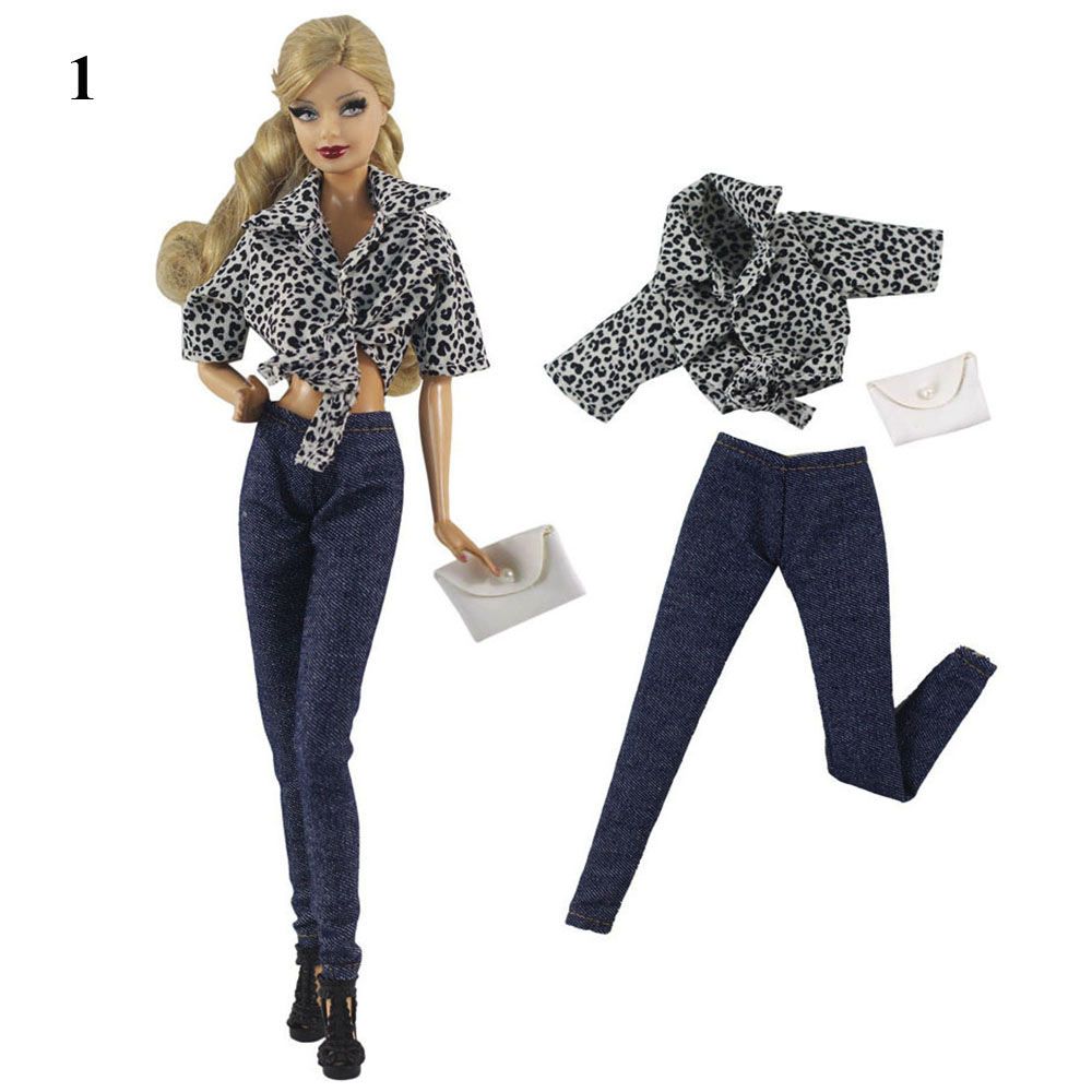 Fashion 11.5" 1/6 BJD Dolls Dolls Trousers Doll Coats Jeans Leather Pants Shorts Clothes Accessories