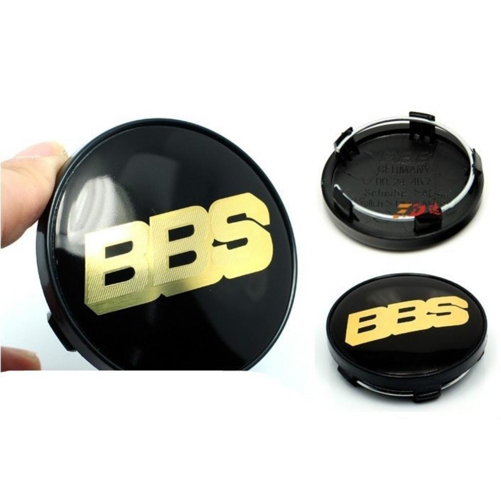 4 piezas 60 mm Logo BBS Tapa Central de Rueda de Coche Insignia Emblema Cubierta para Accesorios de Decoración de Coche