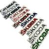 2025 New Metal for SKODA Rapid Kodiaq Superb Yeti Karoq Octavia A7 Tour RS Kamiq Badge Car Styling Rear Trunk Emblem Stickers Ac