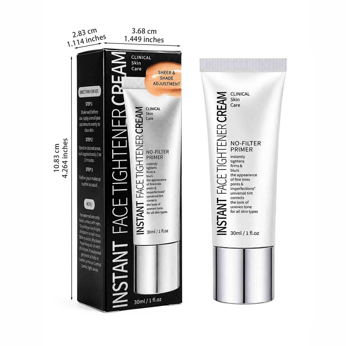 Face Base Cream Clear Texture Comfortable Long Lasting Effect Bb Cream Multi Functional Foundation For Daily Use 1 bottle