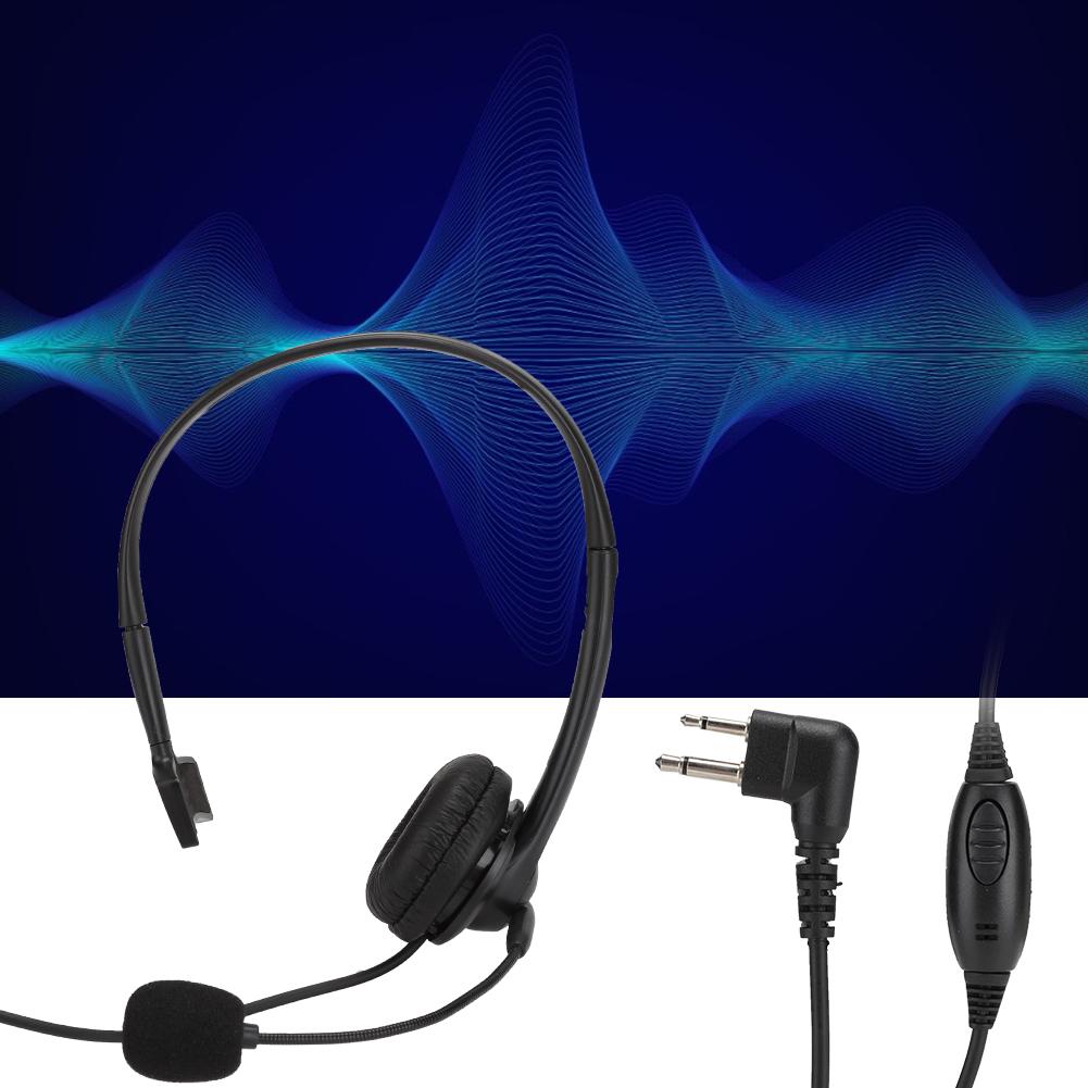 Per Motorola MAG ONE A8 CP1660 GP-88 HYT Auricolare Monolaterale per Walkie Talkie da 150 Ohm