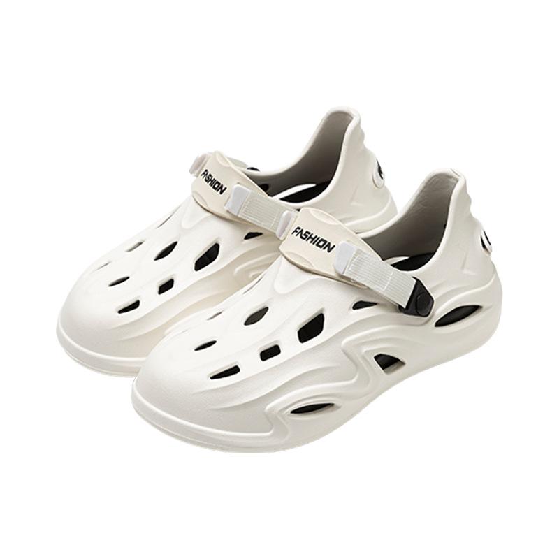 Men's Thick-Soled Non-Slip Clogs for Driving, Fishing, and Outdoor Beach Wear