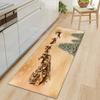 Christmas Kitchen Sand Carpet Doormat Long Floor Mat