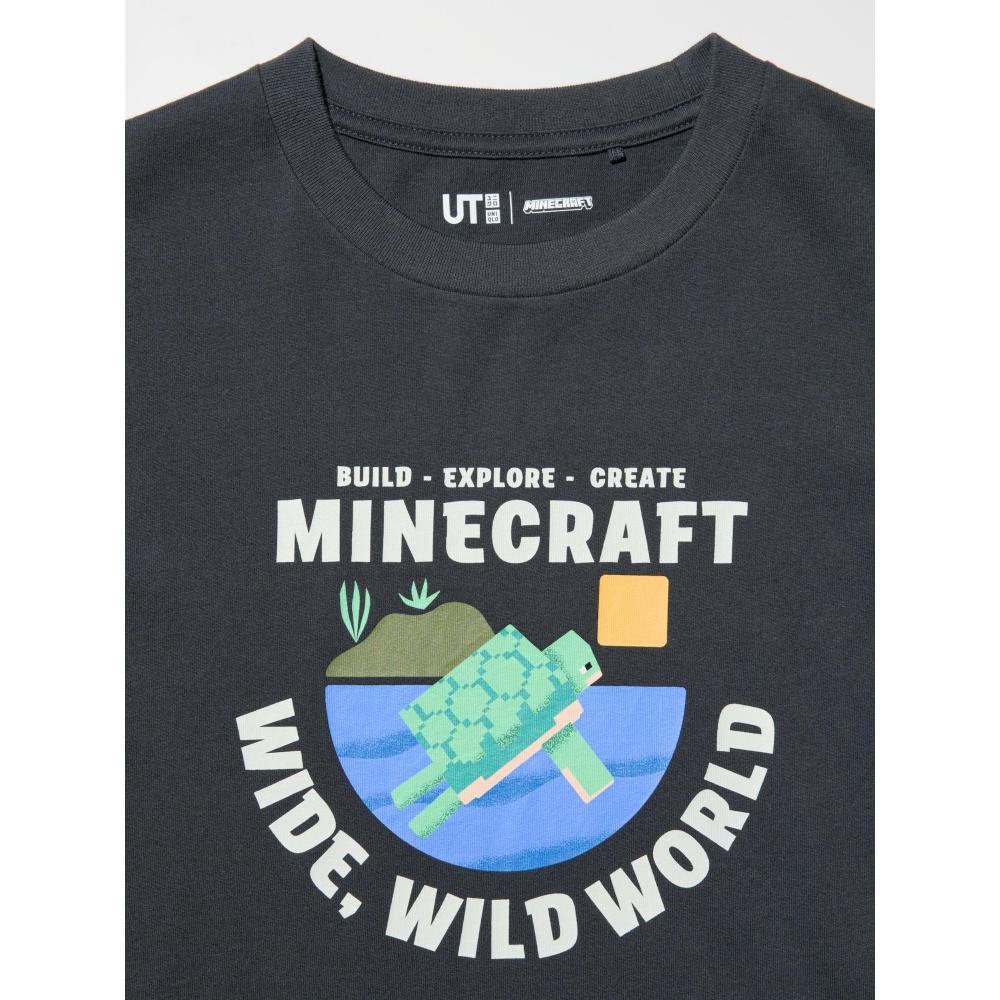 Uniqlo Kids MinecrafT UT  GrapHic T  sHorT Sleeve  H