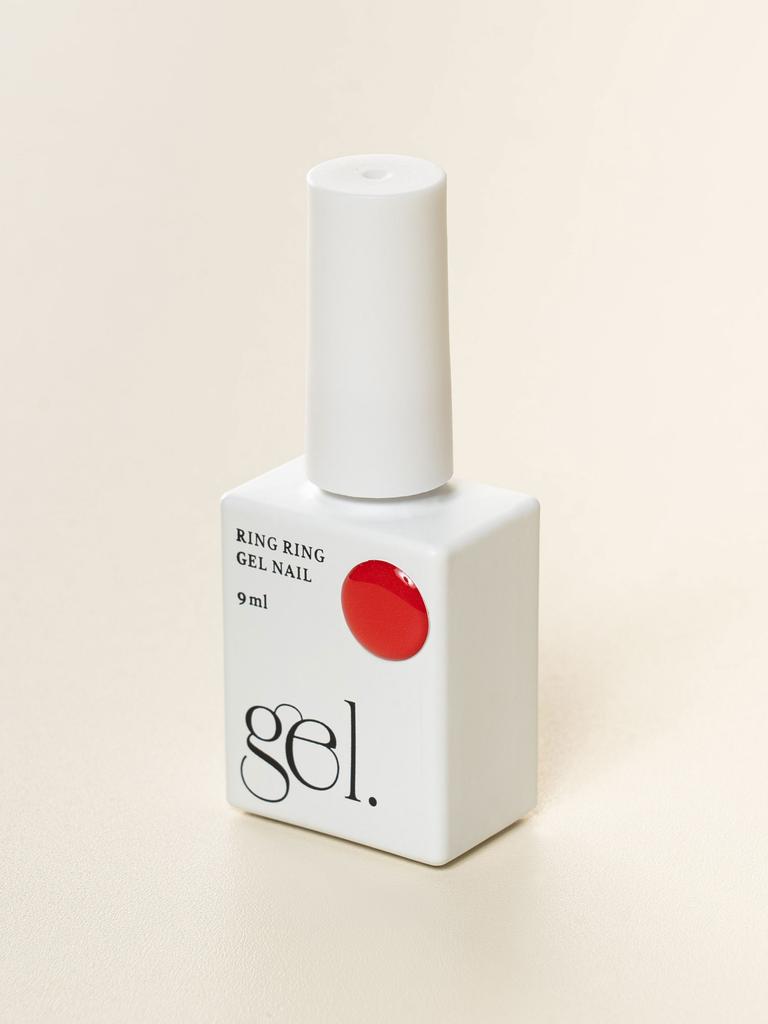 Ringring One-Step Gel Nail Polish, Urban Red, 9ml