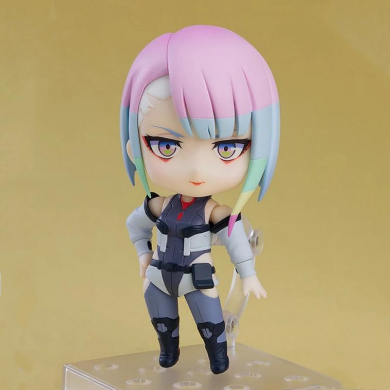 10cm Edgerunners Anime Figure Hacker Lucy Action Figure Collection Model Doll Toy