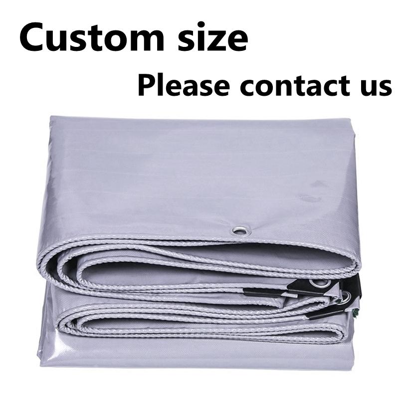 

Thick 0.45mm PVC Tarpaulin Rainproof Cloth Outdoor Boat Car High-strength Silk Tarpaulin Garden Plant Shed Pet Waterproof Cloth 1pc