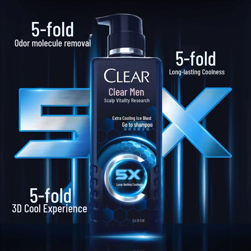 Clear Men Scalp Active Cooling Anti-Dandruff Shampoo