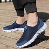 Men's Shoes Summer Breathable Mesh Shoes Lightweight Walking Flats Comfort Slip-On Driving Shoes Casual Sneakers for Men Loafers