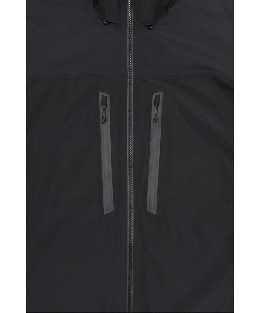 Kolon Sport Men'S Windchaser Gore-Tex Hooded Waterproof Jacket Jwjgx26211Blk