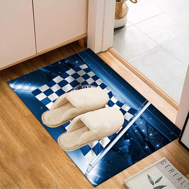 Fc Emblem Printed Office Carpet Chair Cushion  Entryway Rug, Rugs for Living Room, Bedroom Christmas gifts