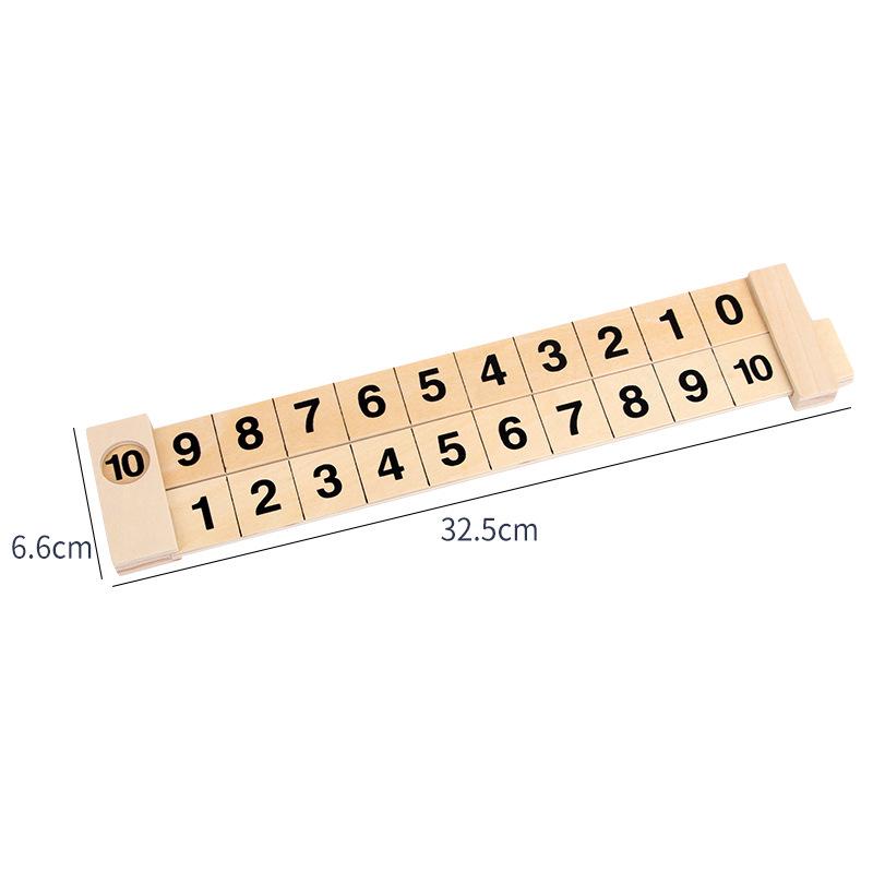 Montessori Wooden Math Toys: Addition & Subtraction Aids for Early Education