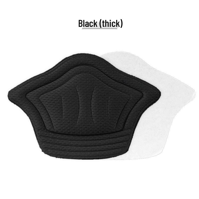 Extra Thick, Soft Anti-Slip Heel Pads | Half Insoles for Size Adjustment | Unisex Self-Adhesive Sneaker Inserts