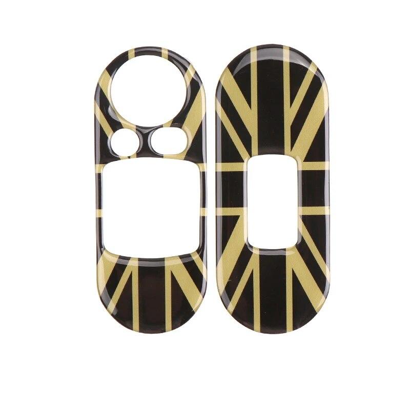 Car Door Window Lifter Switch Control Panel Sticker Trim For Mini Cooper F56 Interior Decal Decoration Car Auto Part Accessories