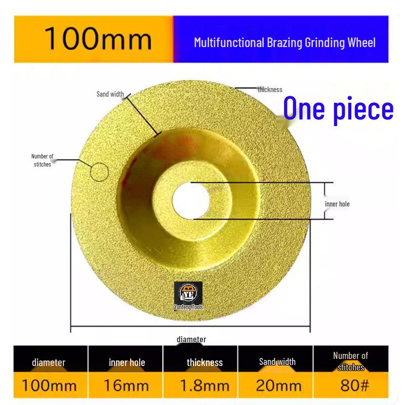 

Diamond Grinding Disc for Stone, Tile, and Marble Edge Finishing
