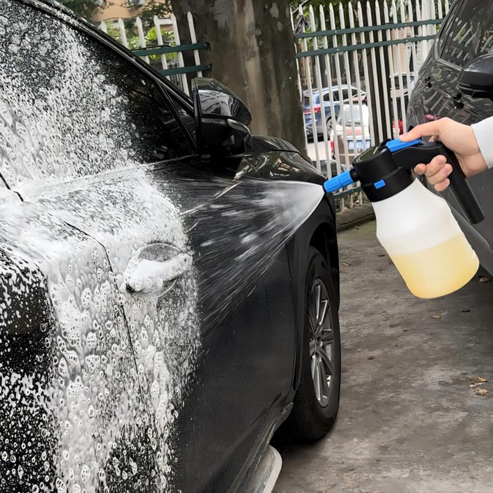 Spruzzatori a Schiuma Elettrici da 1,5L, Generatore di Schiuma, Idropulitrice a Schiuma Ricaricabile ad Alta Pressione, Potente Efficiente Idropulitrice a Schiuma ad Alta Pressione