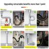 Haili PP Telescopic Kitchen Sink Drain Pipe