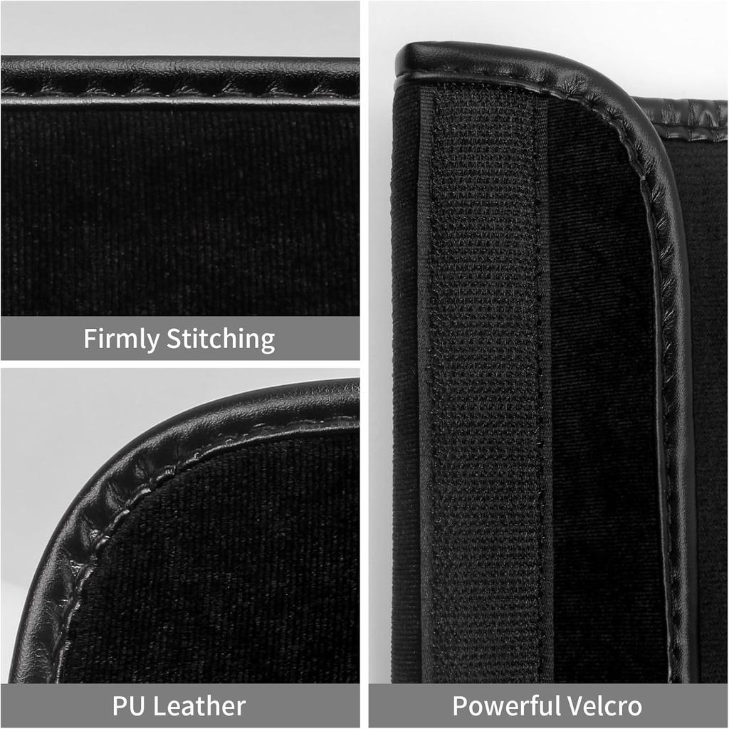 Surpassme 2PC Bling Car Seatbelt Covers, Rhtone Car Seat Belt Covers/Pads With Crystal For Releasing Shoulder/Neck Pressure Car Accessorizes For Car,