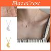 Stylish Croissant Pendant Necklace For Women And Men In Elegant Gold And Silver Options