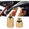 6.0 IPR Valve Socket & Oil Rail Adapters Kit & 6.0 High Pressure Oil Pump IPR Valve Air Test Fitting Tool with Seal Kit, Fits for Ford 6.0L