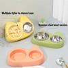 Double Stainless Steel Pet Bowls - Durable Dog Food and Water Feeder for Cats and Puppies