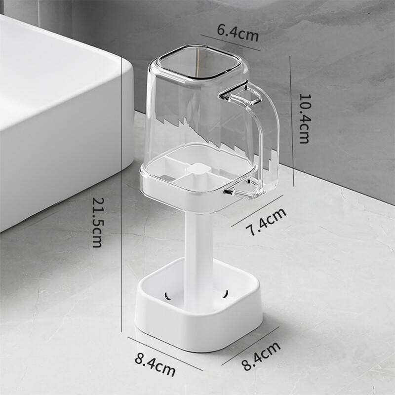 

Mouthwash Cup and Toothbrush Holder Set
