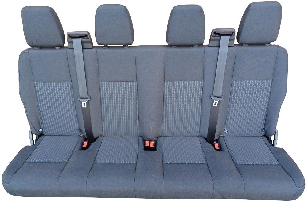Sitzbezüge Ford Transit Mk8 2014-2024 7 Personen Doppelkabine Bank