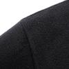 FAPAI Men's Winter Wool Blend Lapel Overcoat