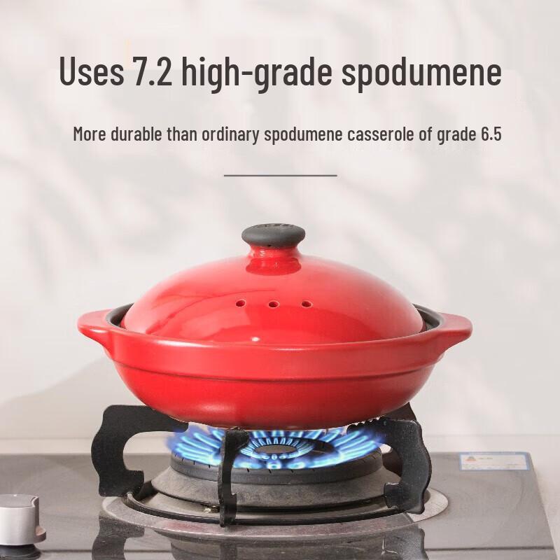 IKTN Dry Burn Ceramic Casserole Pot