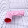 Rabbit Bunny Tunnel Hideout and Tubes Guinea Pigs Tunnel Hide Toy Hideout for Small Dwarf Rabbits Guinea Pigs Toy