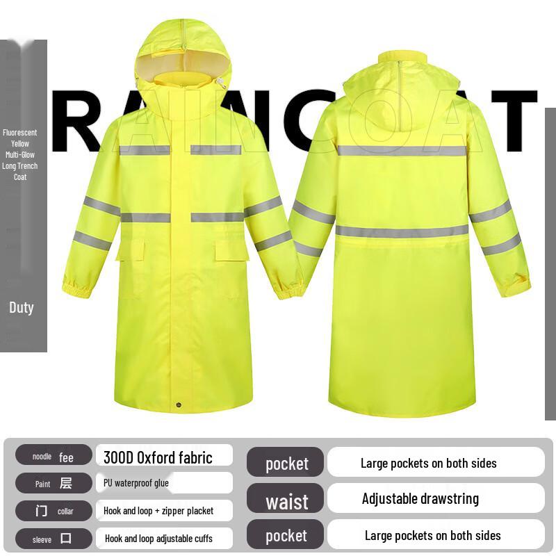 Kids  Reflective One-Piece Rain Suit