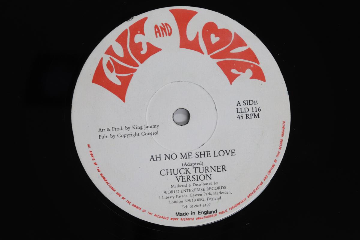 

12inch Record CHUCK TURNER AL CAMPBELL Ah No Me She Love You Bring Me Jo LLD116 LIVE AND LOVE UK Reggae Ska Dub Used