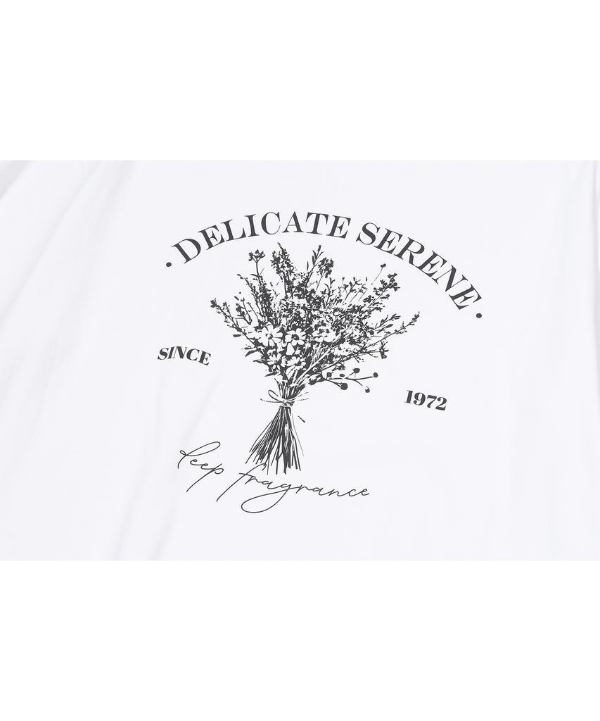 CPGN STUDIO Serenflower Short Sleeve T-Shirt White