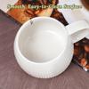 Keramiktasse in Pilzform mit Deckel - Einzigartige bunte Tasse für Kaffee, Tee, heiße Schokolade & mehr, Ungiftig spülmaschinenfest Kreativer Getränkehalter