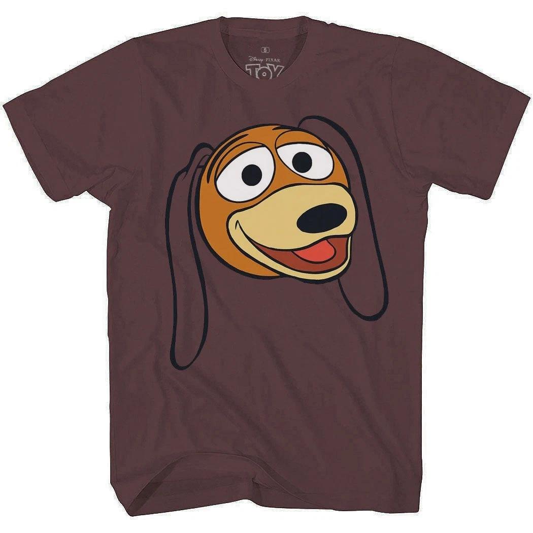 

Toy Story Slinky Dog Face 100% Cotton T-shirt Mens Tees Top S