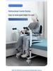 Elderly Care Hydraulic Sit-Up Lift Wheelchair with Commode