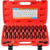 Universal Automotive Terminal Removal Tool Set,23-Pcs Kit Release Car Wire Harness Electrical Connector Pin Extractor