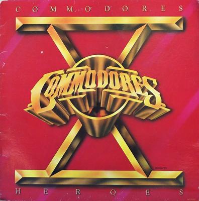 12-Zoll Schallplatte COMMODORES - Heroes M8939M1 Motown 1980 US Soul/Funk Gebraucht