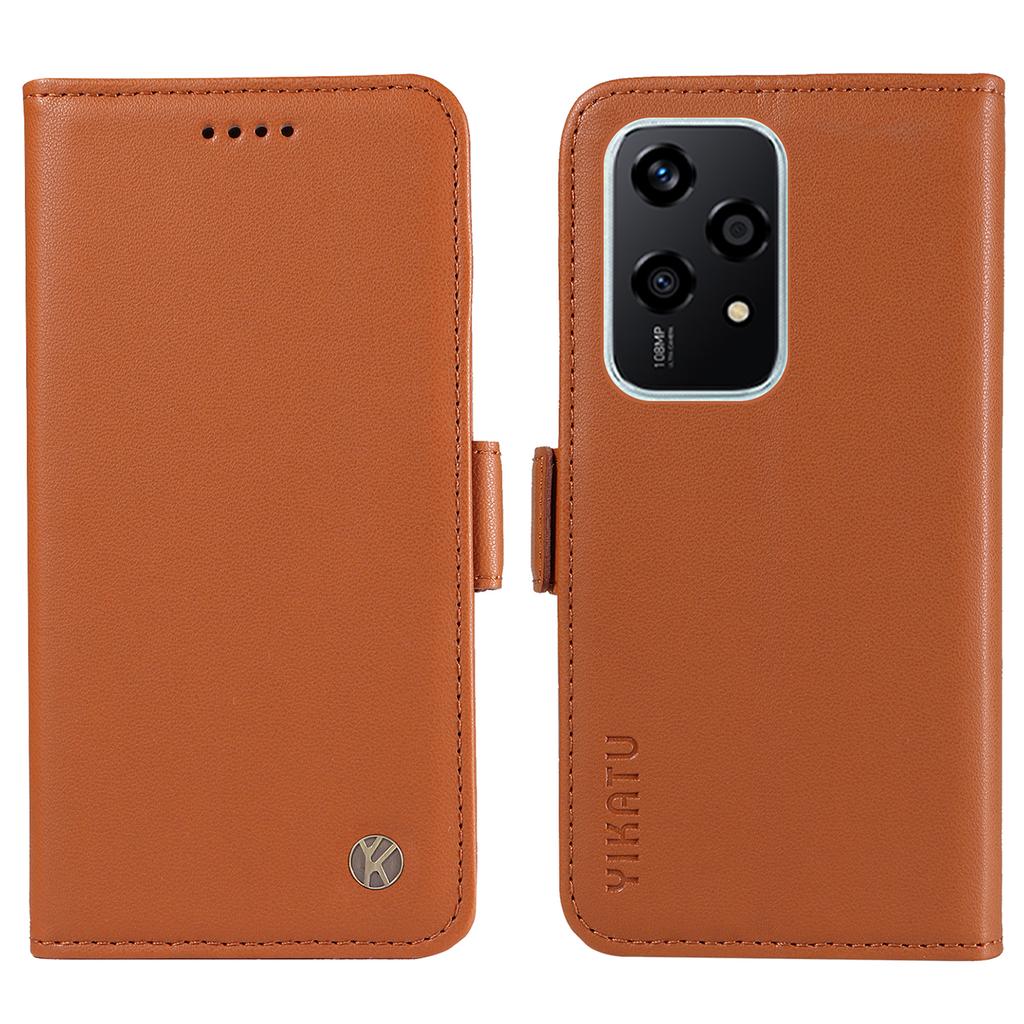 YIKATU YK-003 Für Honor 200 Lite Hülle Brieftasche Leder Handyhülle Seitlicher Magnetverschluss