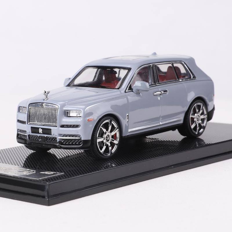 

SmallCart SCA 1:64 Rolls Royce Cullinan Alloy Car Diecasts & Toy Vehicles Car Model Miniature Scale Model Car Toys For Children серый