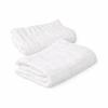 Tanaka Gauze Kids Slim Bath Towel, Set of 2, White, 72 X 32cm, Quick-Drying, Absorbent, Gentle Gauze, 100% Cotton, 6-Ply, Soft To the Touch, Thin,